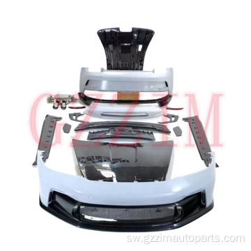 Porsche 992 sasisha kwa sehemu za gt3rs bodykit